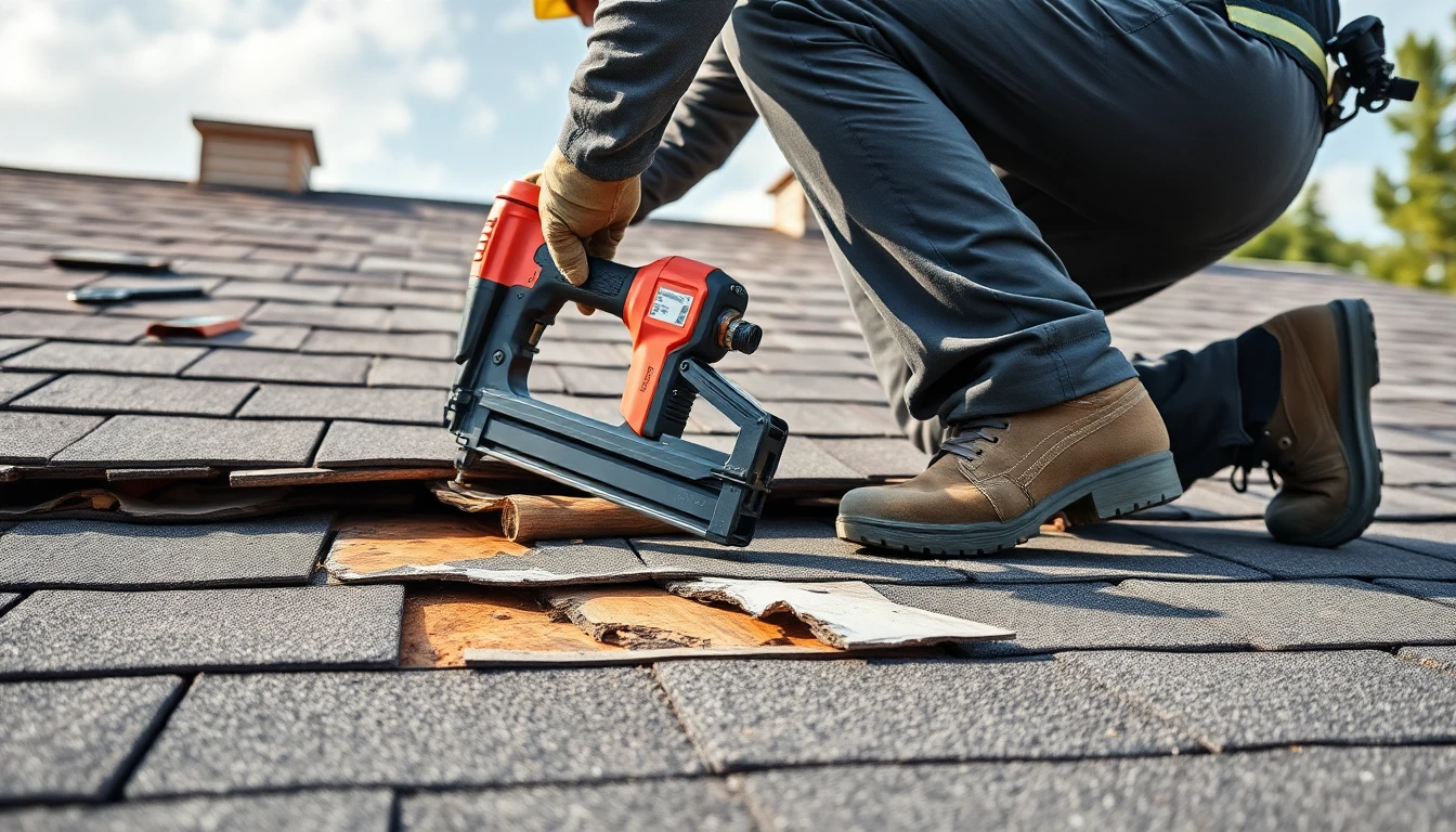 Wind Damage Roof Repair